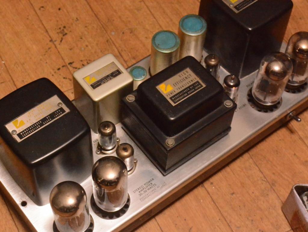 70s year Luxman MQ-60 tube stereo ampilifier with OY series output transformer