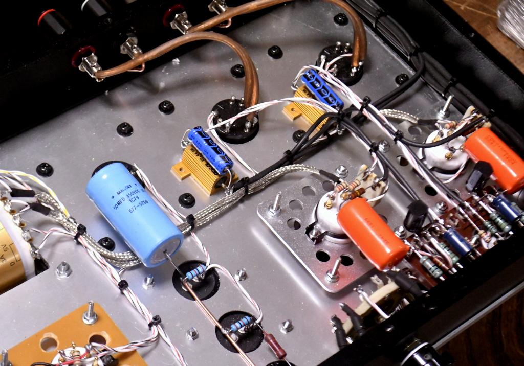 45 SE tube amplifier/preamp/buffer amp driving tube 717A