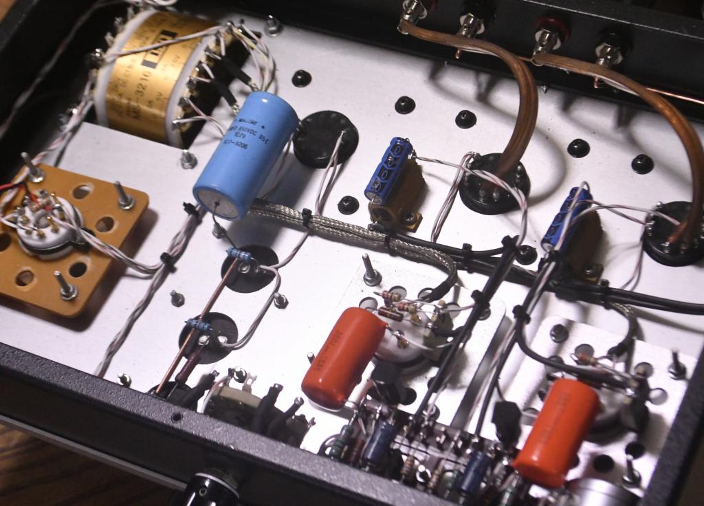 45 SE tube amplifier/preamp/buffer amp driving tube 717A