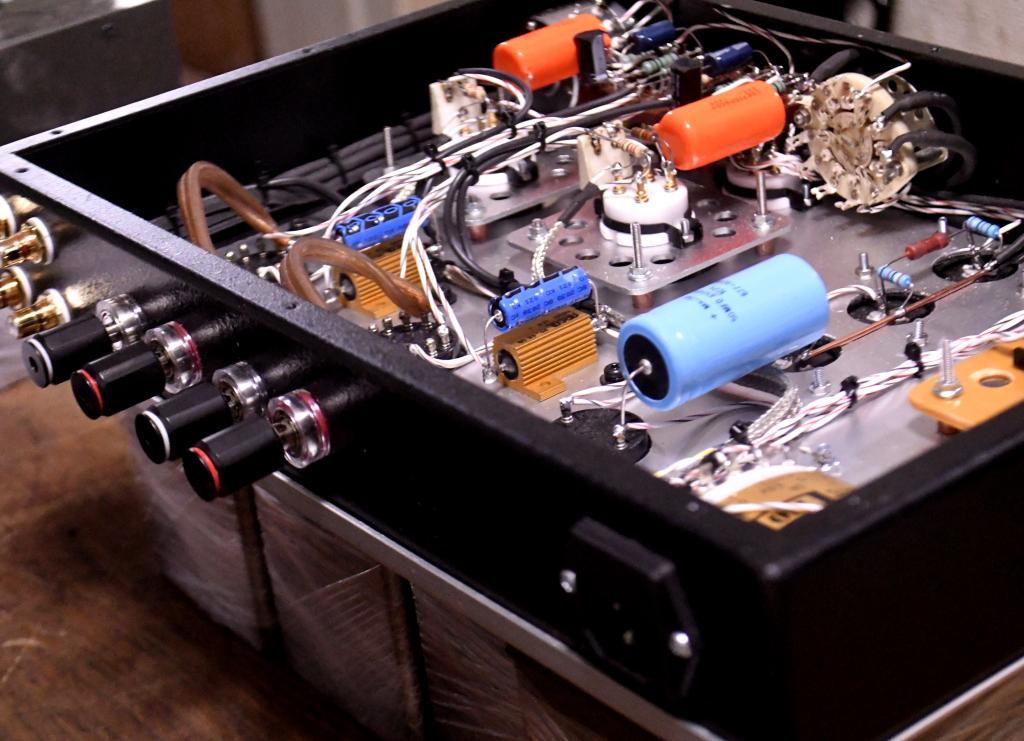 45 SE tube amplifier/preamp/buffer amp driving tube 717A