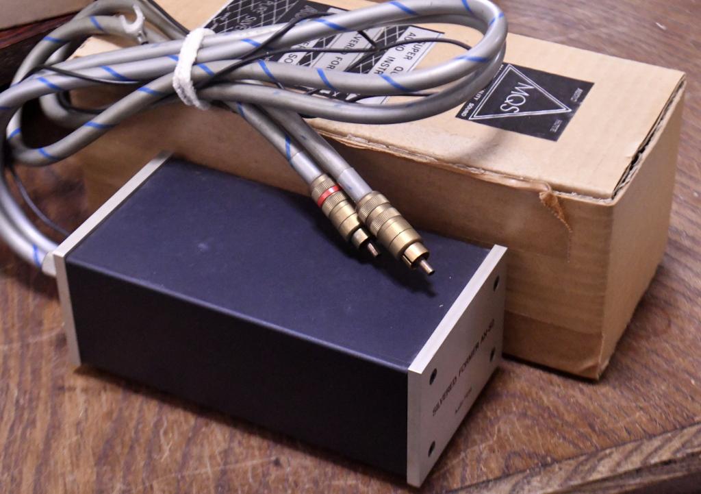 Ex RARE *  Early Audio Note Kondo MC step up transformer AN-S2 with original box
