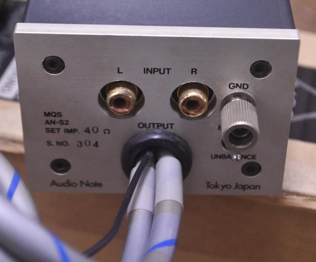 Ex RARE * Early Audio Note Kondo MC step up transformer AN-S2 with original box