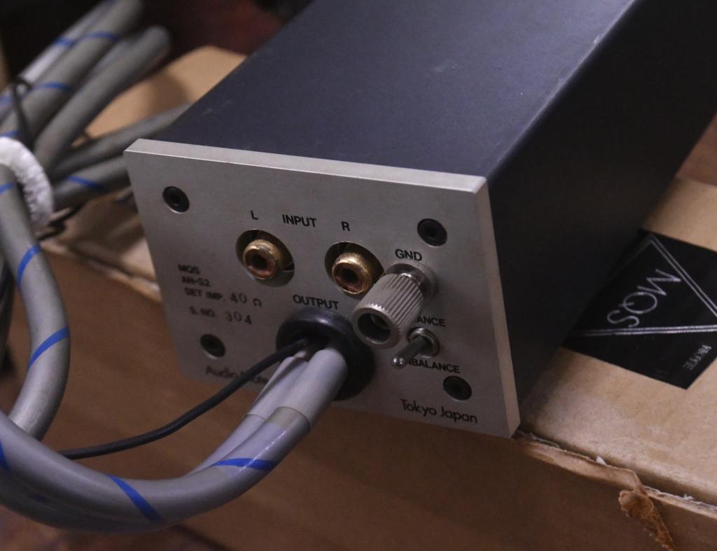 Ex RARE * Early Audio Note Kondo MC step up transformer AN-S2 with original box
