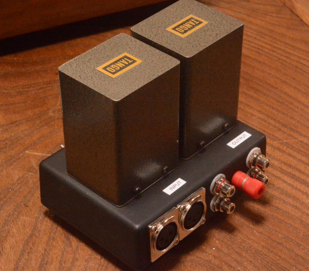 Hirata TANGO special order made input, stepup transformer with permalloy core * RCA <-> XLR