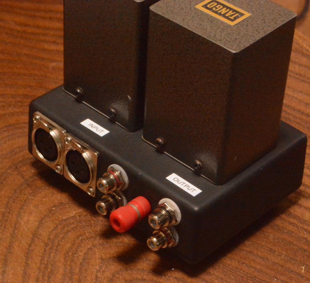 Hirata TANGO special order made input, stepup transformer with permalloy core * RCA <-> XLR