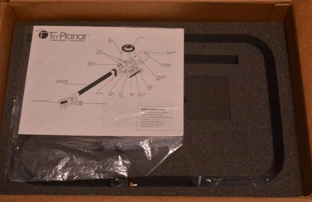 Tri Planar MkVII UII tonearm for professional * Mint condition