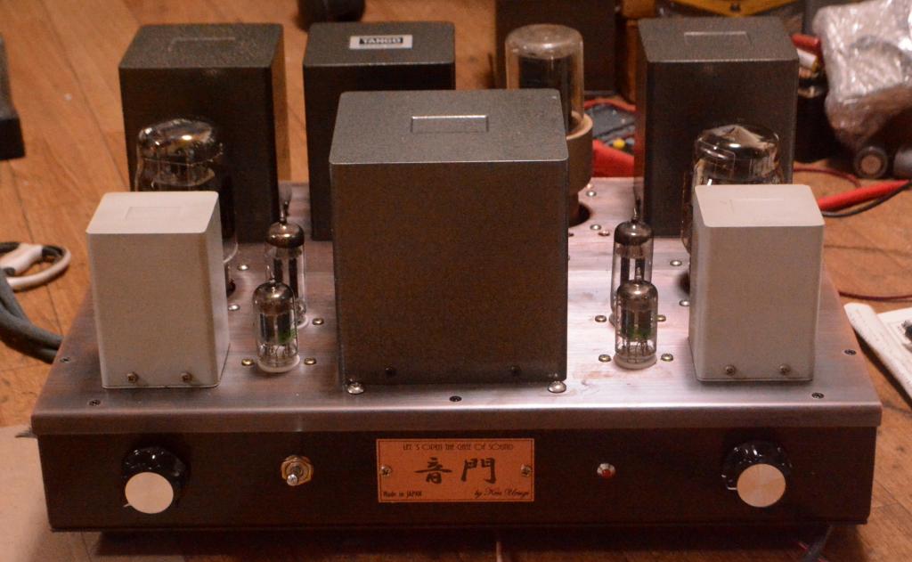 Special order made KT-88/EL-156SE tube amp with all Hirata TANGO OPT