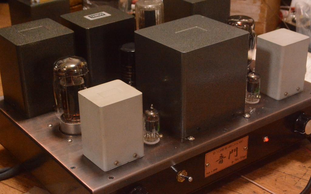 Special order made KT-88/EL-156SE tube amp with all Hirata TANGO OPT