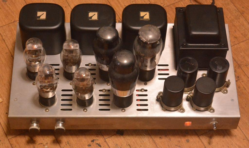 Morikawa RCA 2A3 stereo tube amplifier with all Luxman transformer