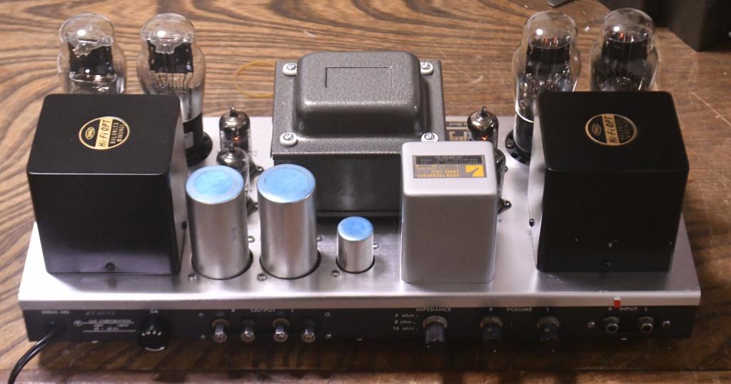 45PP stereo tube amp with Hirata TANGO output transformer * 117V input