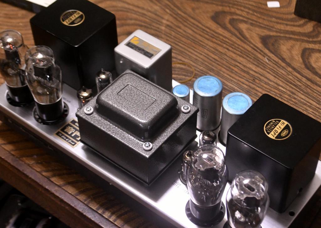 45PP stereo tube amp with Hirata TANGO output transformer * 117V input