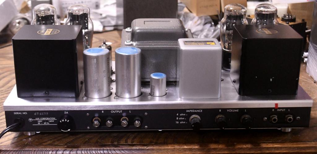 45PP stereo tube amp with Hirata TANGO output transformer * 117V input