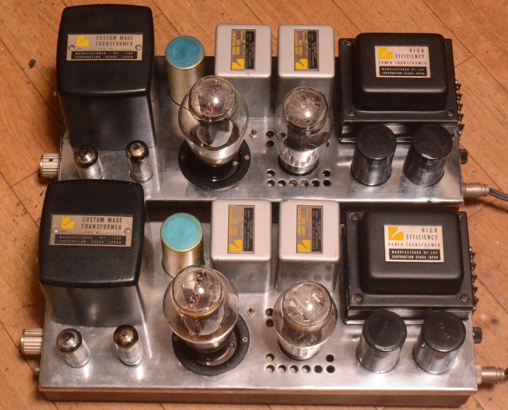Gallery Stereo Q 300B monobock x 2 ALL Luxman transformer * Perfect sound