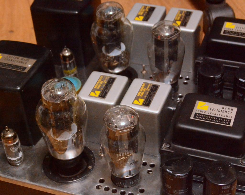 Gallery Stereo Q 300B monobock x 2 ALL Luxman transformer * Perfect sound