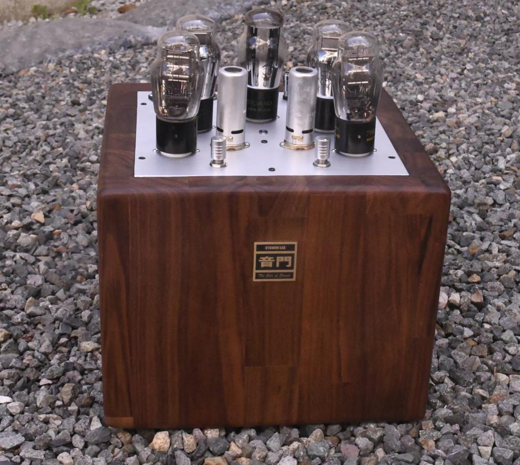 Special made "The Tesseract" 71A PP tube amp with Amorphous OPT transformer