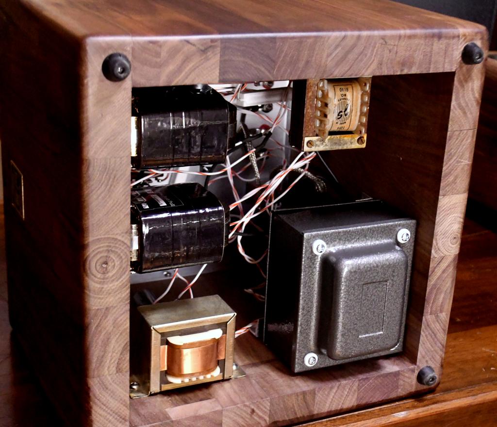 Special made "The Tesseract" 71A PP tube amp with Amorphous OPT transformer
