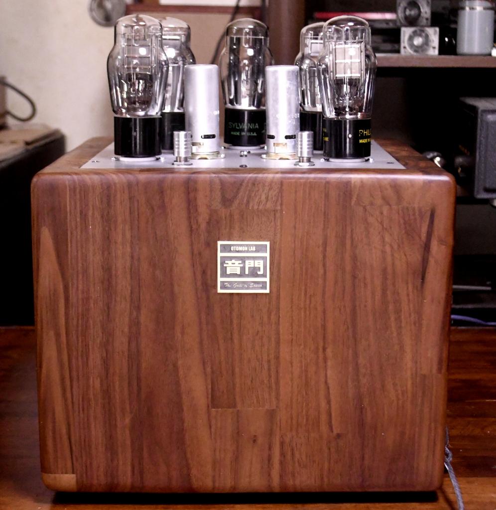 Special made "The Tesseract" 71A PP tube amp with Amorphous OPT transformer
