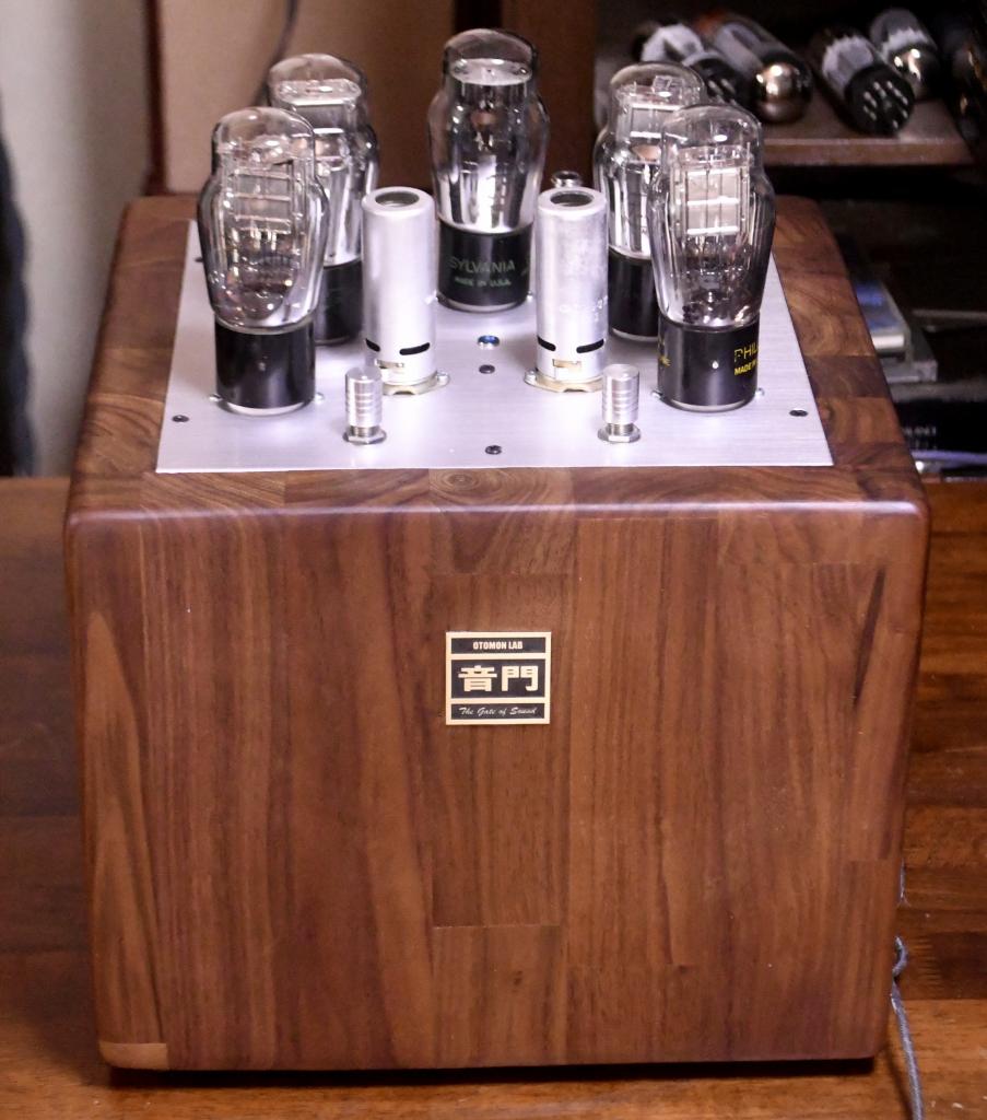 Special made "The Tesseract" 71A PP tube amp with Amorphous OPT transformer