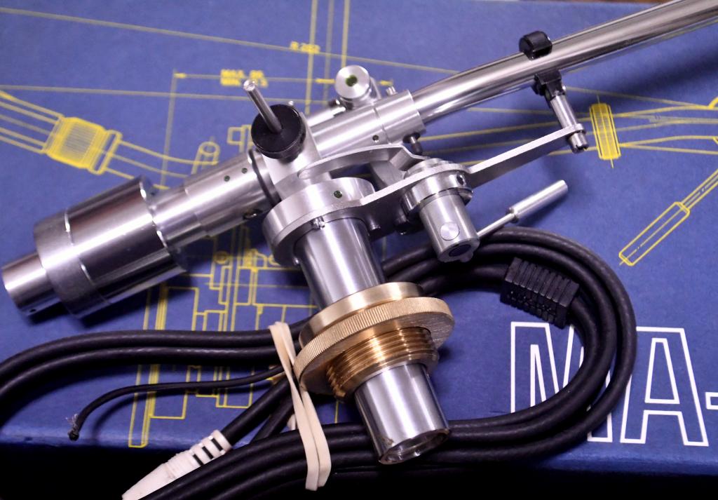 Micro seiki MA-505L long type tonearm with original box, cable