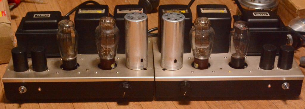 Western Electric 91A type 300B SE stereo tube amplifier class A1 with All LUX transformer