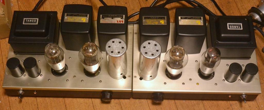 Western Electric 91A type 300B SE stereo tube amplifier class A1 with All LUX transformer