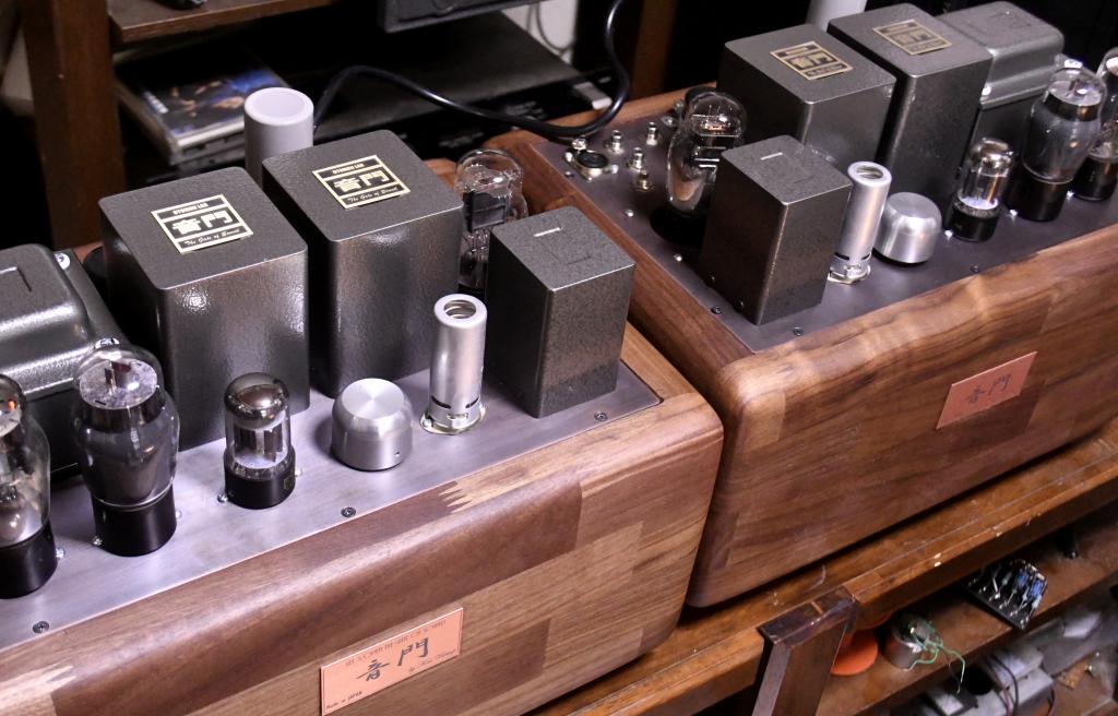 45 tube preamp (power amp) mono block x 2