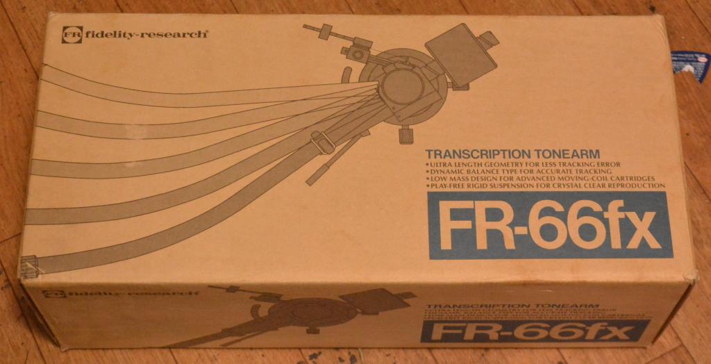 Ex RARE Fidelity Research FR-66FX tonearm for professional with box