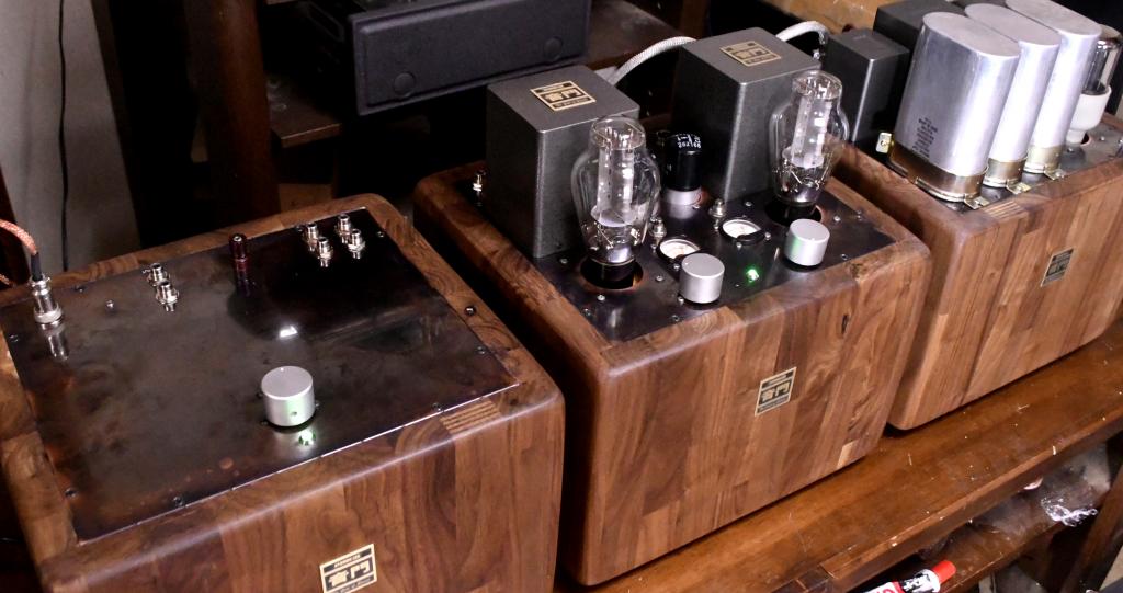 Special order made 300B Preamp, LCR phono tube preamplifier