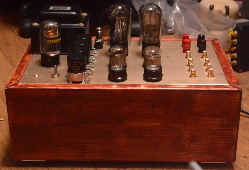 717A 45/71A SE tube amplifier special order made for high sensitive speaker system