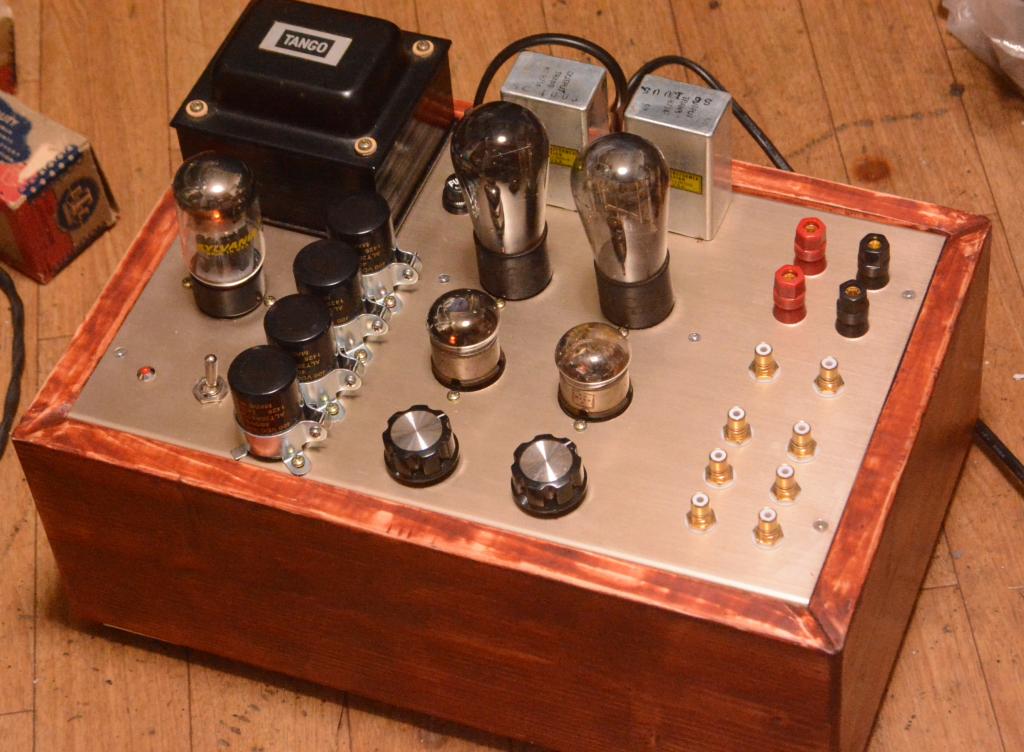 717A 45/71A SE tube amplifier special order made for high sensitive speaker system