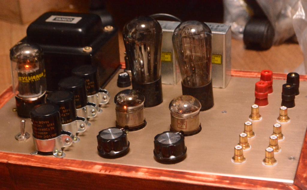 717A 45/71A SE tube amplifier special order made for high sensitive speaker system