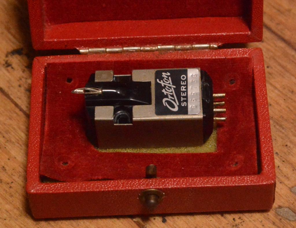Ortofon S-15TE stereo MC cartridge with MC step up transformer embedded