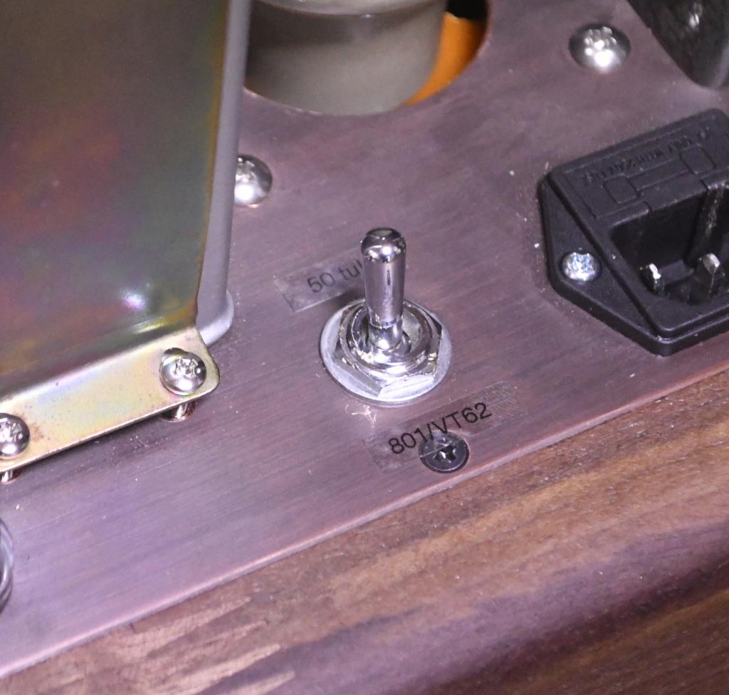 VT-62/801A/50SE tube amplifier special made 117V input pure class A1