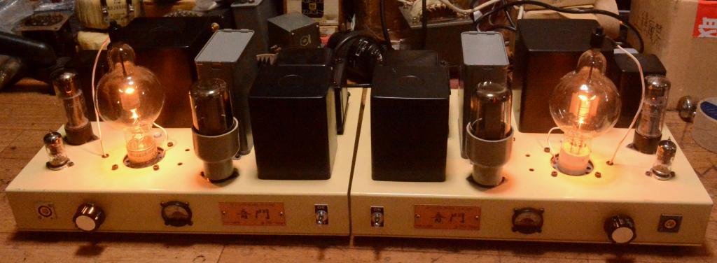 100th stereo tube amplifier Shishido IITC All Hashimoto transformers