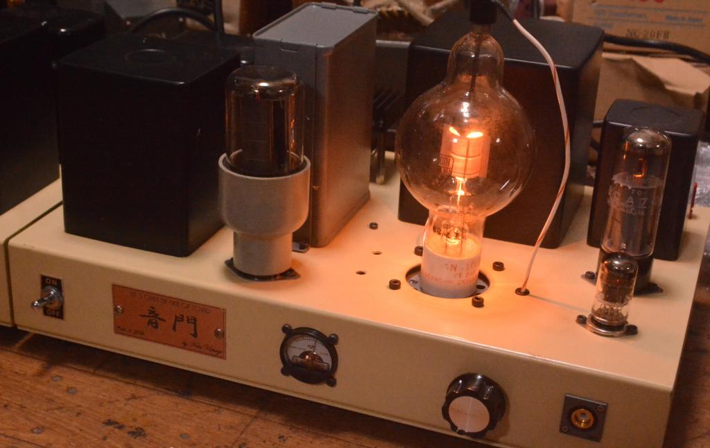 100th stereo tube amplifier Shishido IITC All Hashimoto transformers