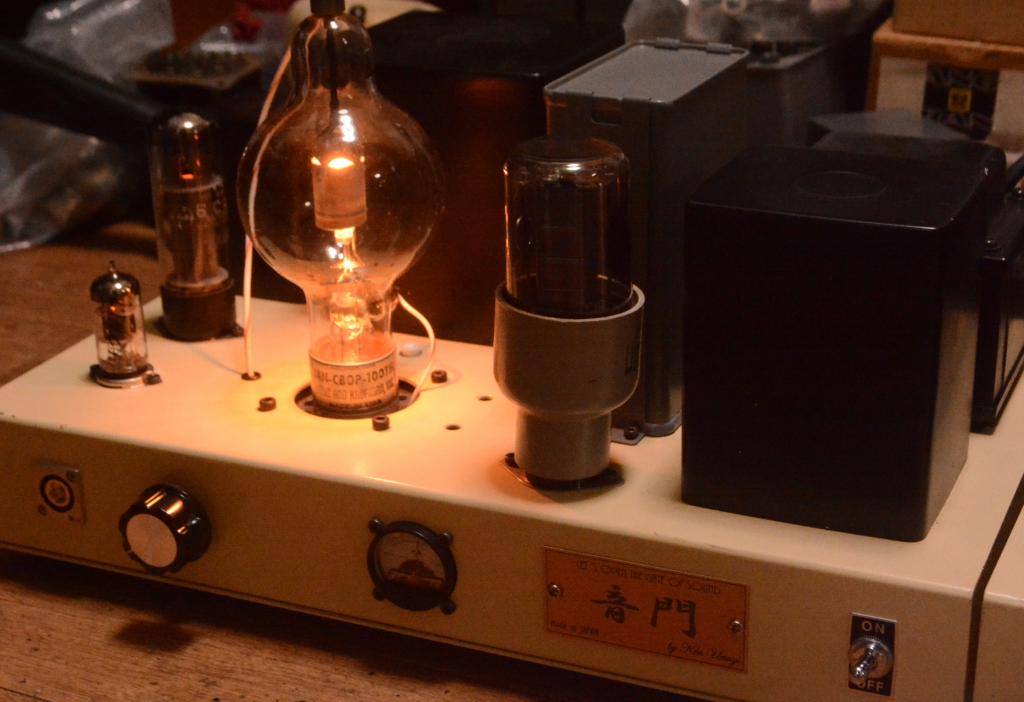 100th stereo tube amplifier Shishido IITC All Hashimoto transformers