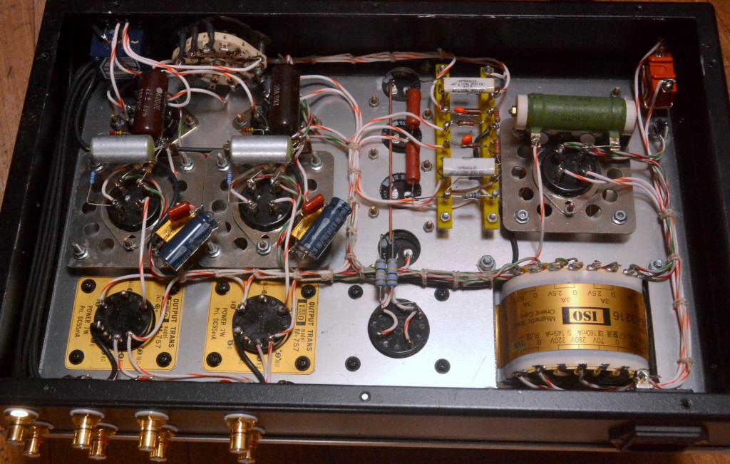 45 SE tube amplifier/preamp/buffer amp driving tube 717A