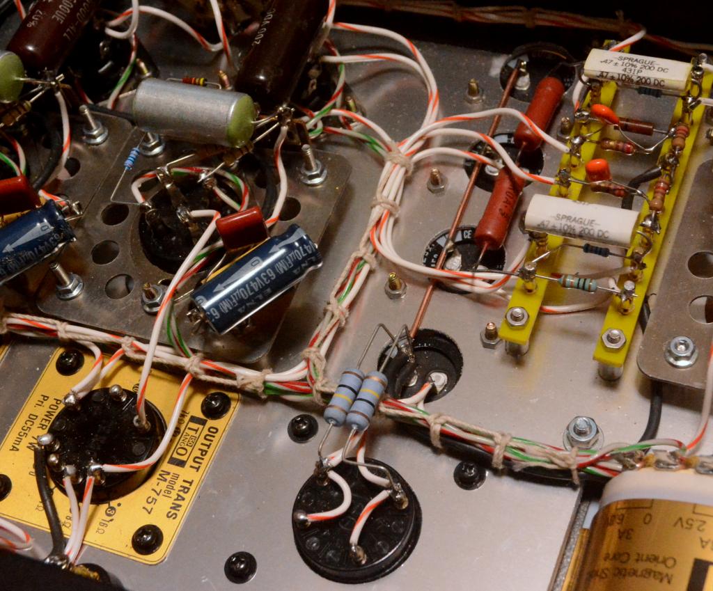 45 SE tube amplifier/preamp/buffer amp driving tube 717A