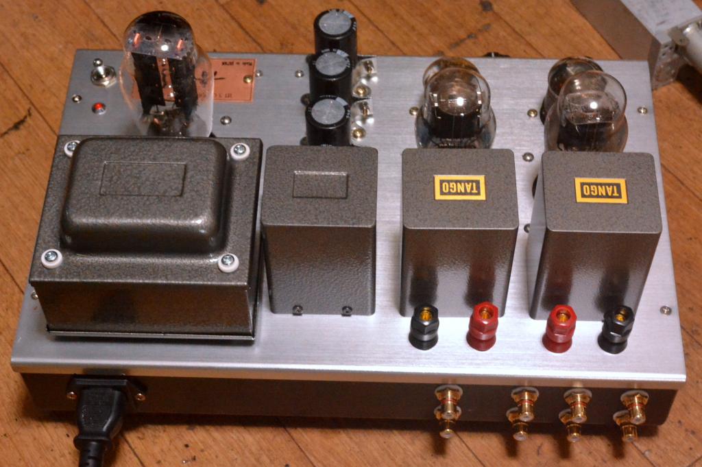 45 SE tube amplifier/preamp/buffer amp driving tube 717A