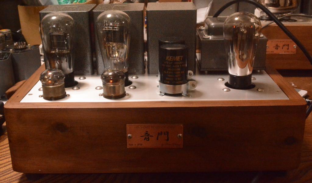 45 SE tube amplifier with driving tube 717A