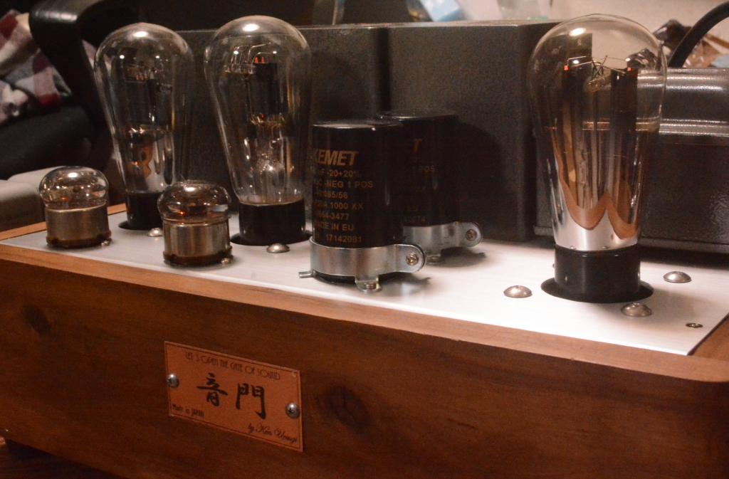 45 SE tube amplifier with driving tube 717A