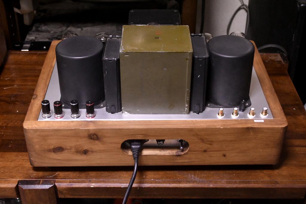 396A-45' push pull tube amplifier with all UTC transformer phono stage included * Only 1 was made !