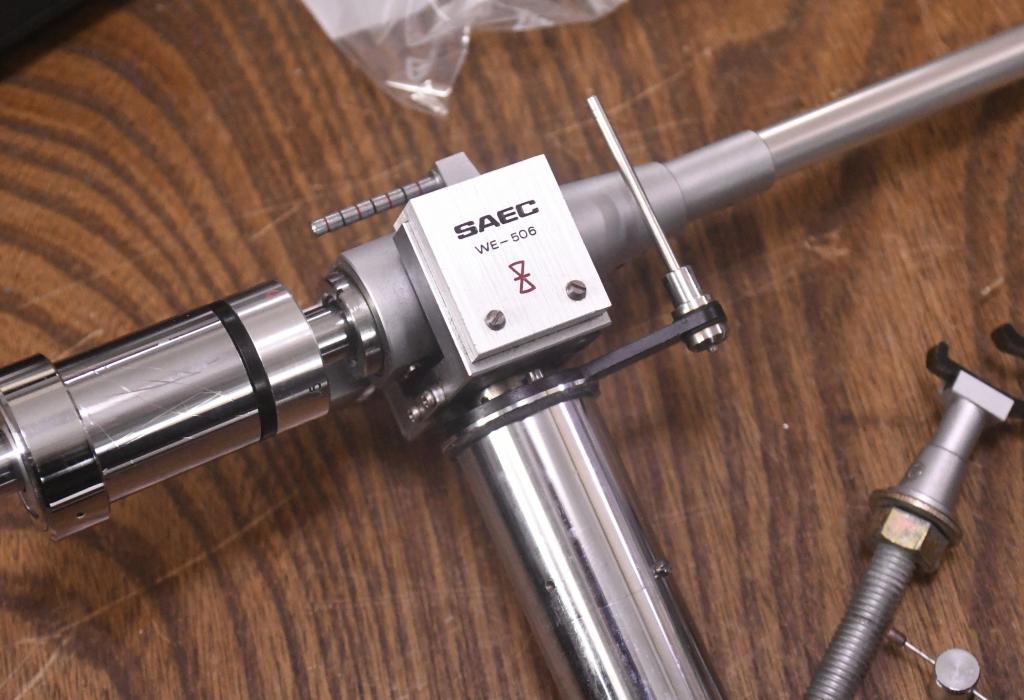 SAEC WE-506/30 12 inches long tonearm with headshell UL-2X * VG condition