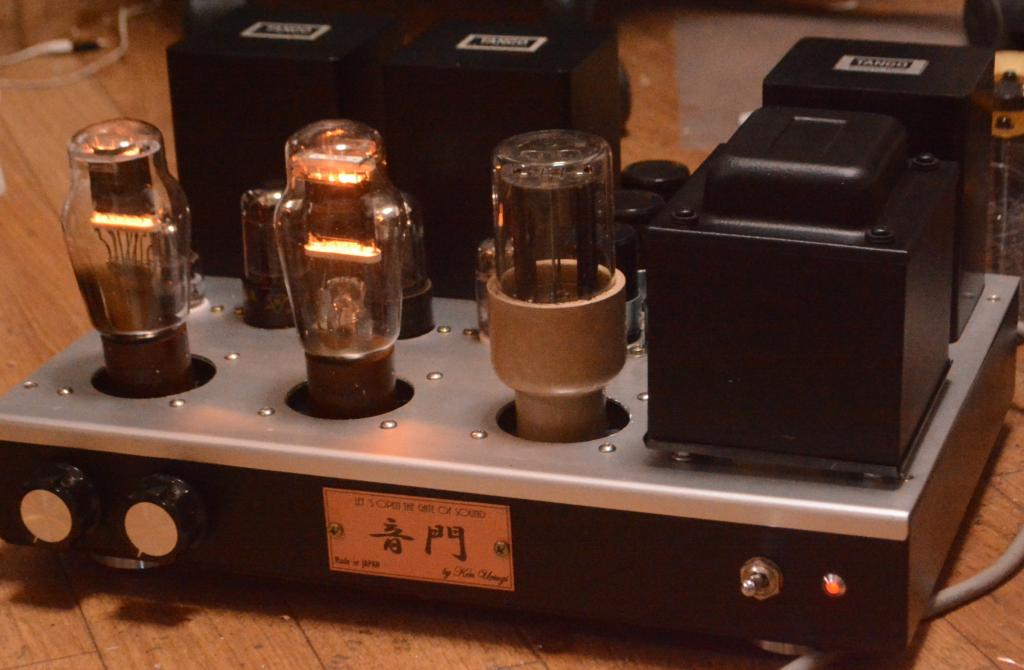 Special order made VT-62/801 stereo tube amplifier ALL TANGO transformer * AC heater