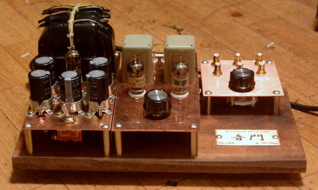 Tube preamp with UTC output transfomer, KENYON power transformer, output 600ohm