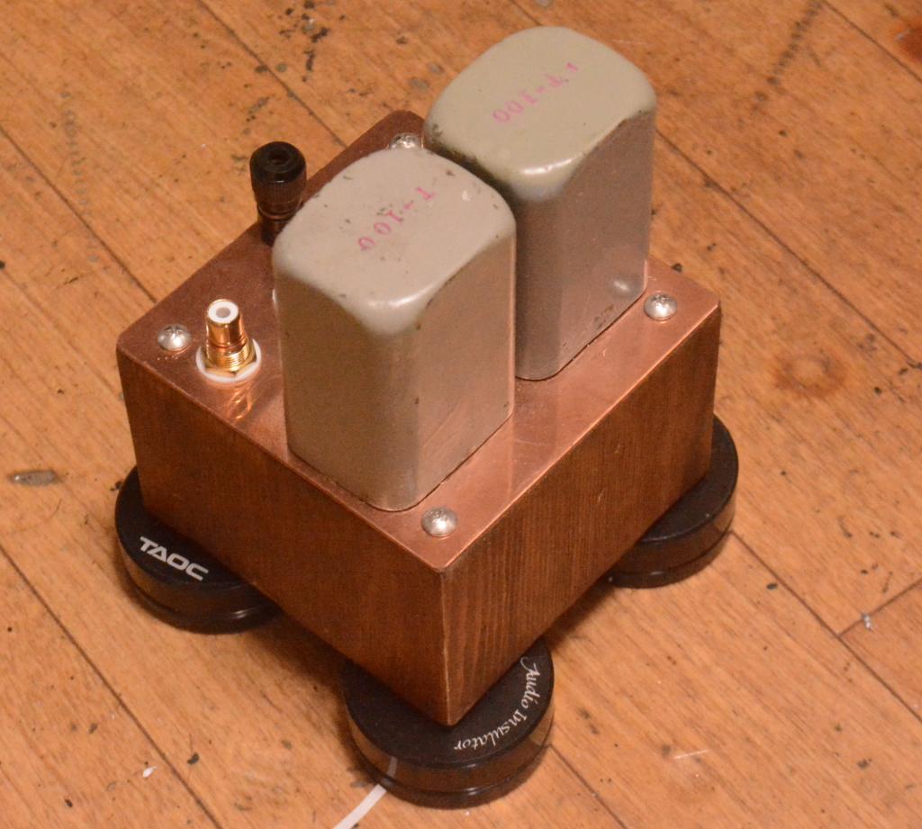 TRIAD HS-1 Input, MC step up transformer * special order made from AMPEX