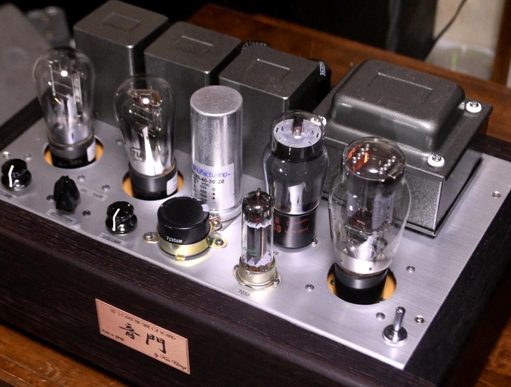 C3g-71A tube pre-amplifier, Wenger wood case, voltage regulator 7233-6V6