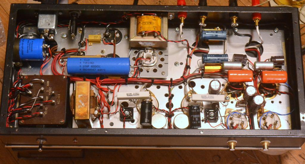 300B SE stereo tube amplifier class A1 with ALL Hirata TANGO transformer