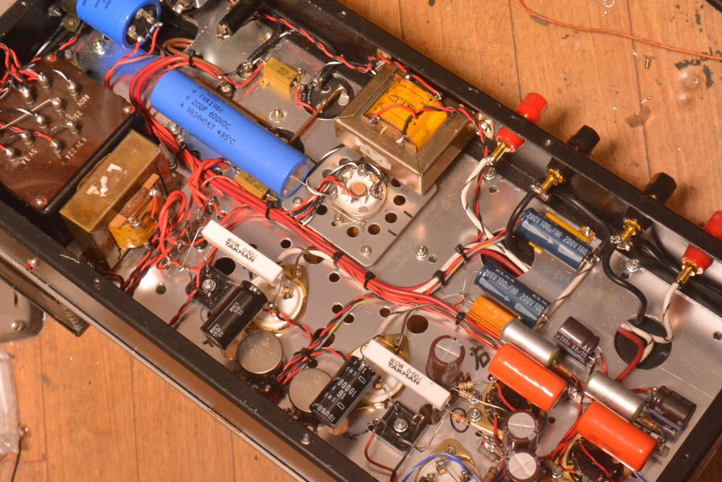 300B SE stereo tube amplifier class A1 with ALL Hirata TANGO transformer