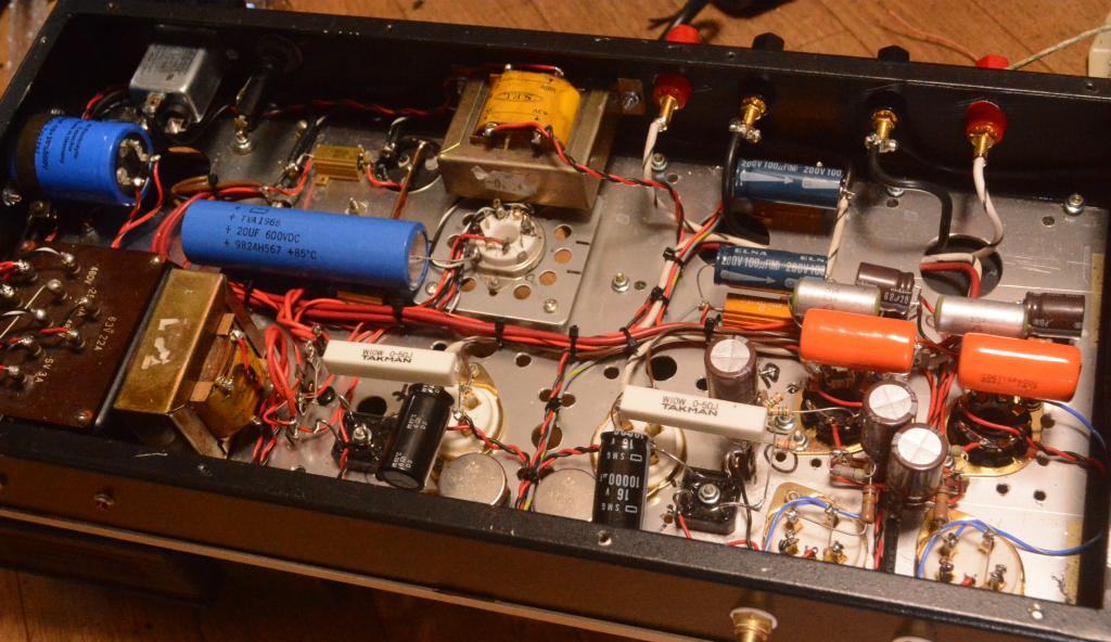 300B SE stereo tube amplifier class A1 with ALL Hirata TANGO transformer